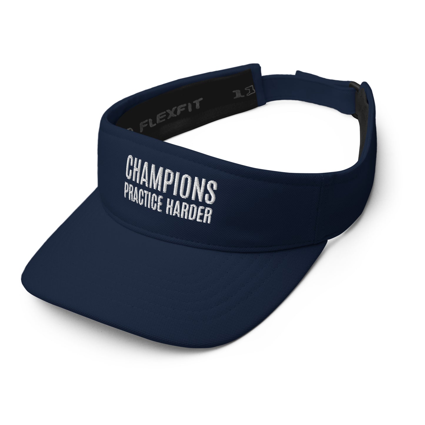 Champions Practice Harder™ Sports Visor Cap