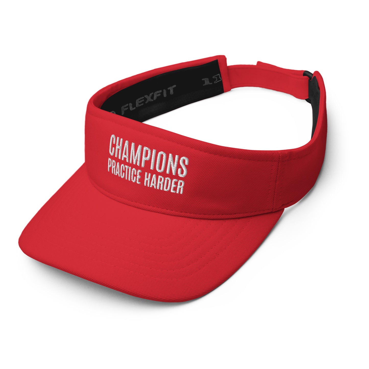 Champions Practice Harder™ Sports Visor Cap