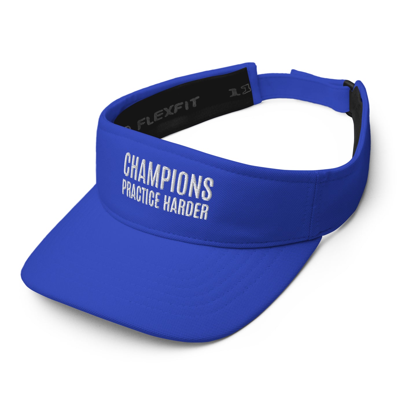 Champions Practice Harder™ Sports Visor Cap