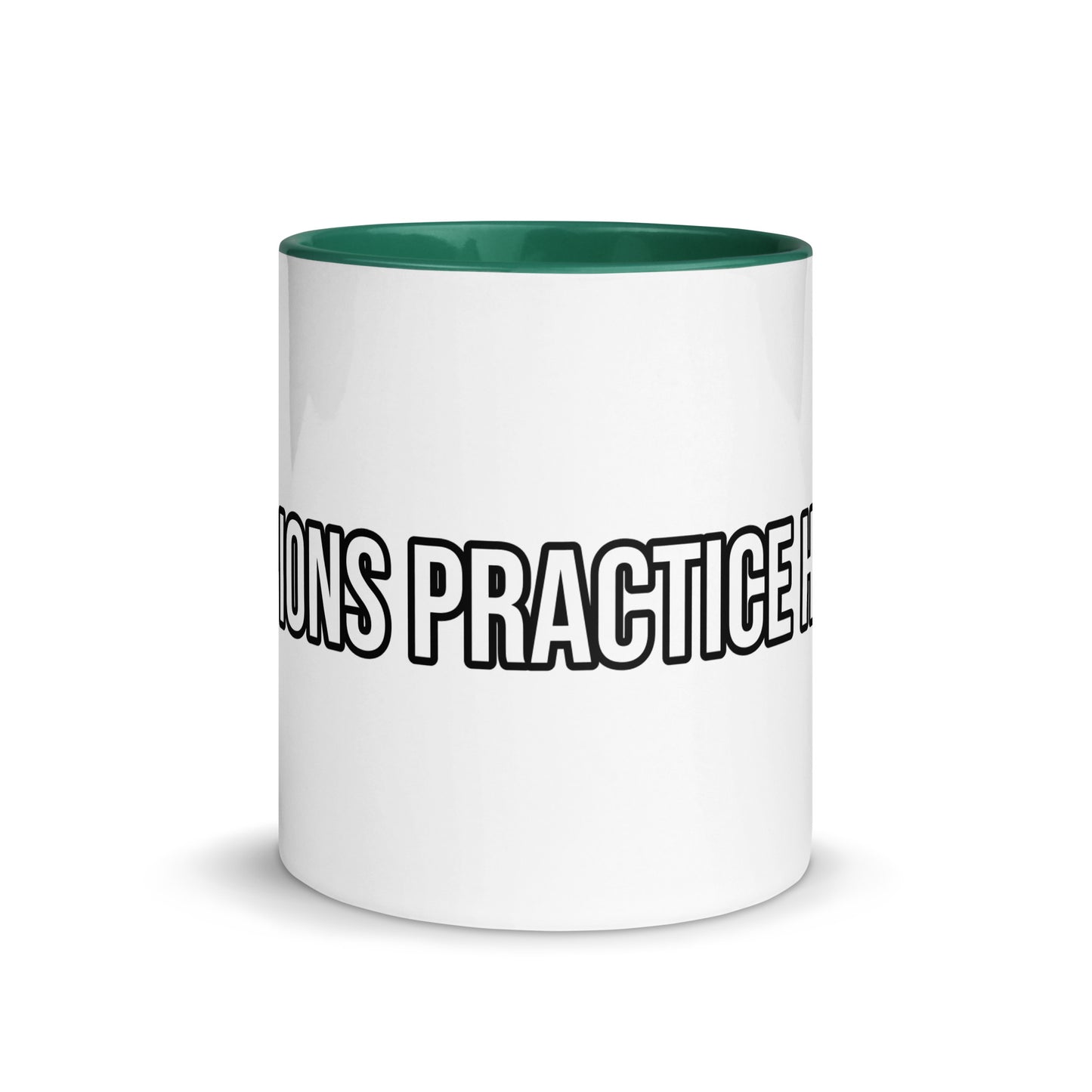 Champions Practice Harder™ Sports Team Coffee Mug