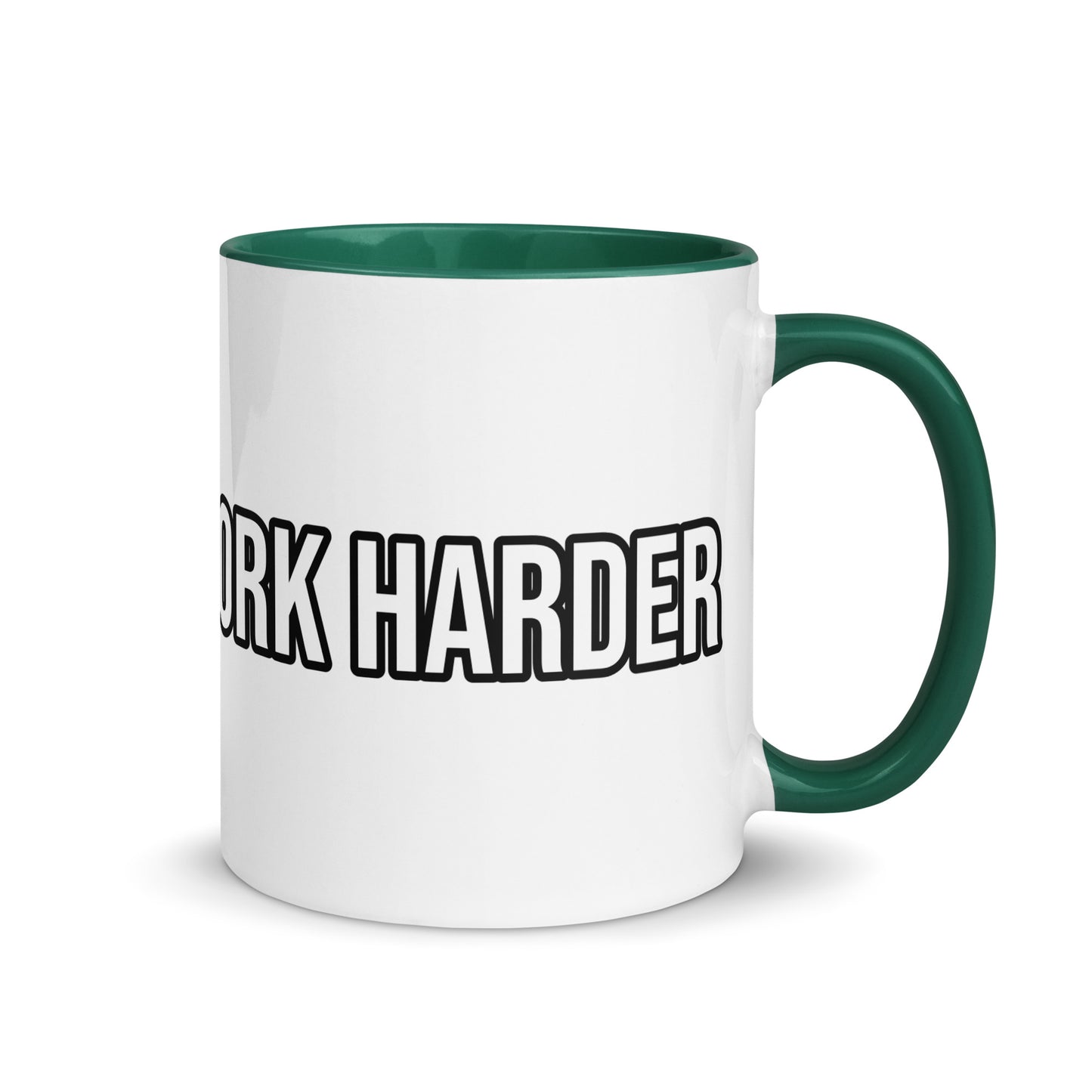 Champions Work Harder™ Sports and Business Inspiring Mug