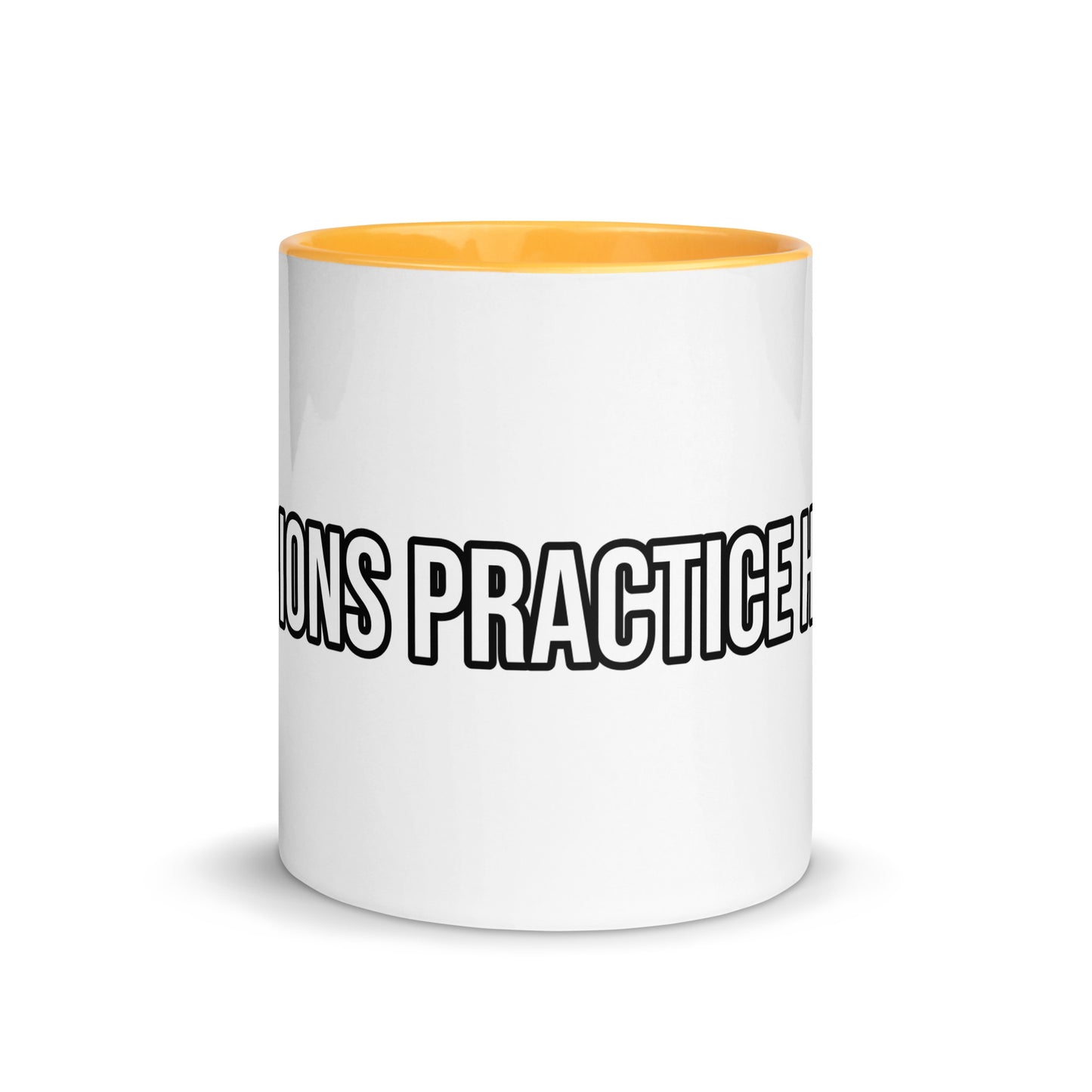 Champions Practice Harder™ Sports Team Coffee Mug