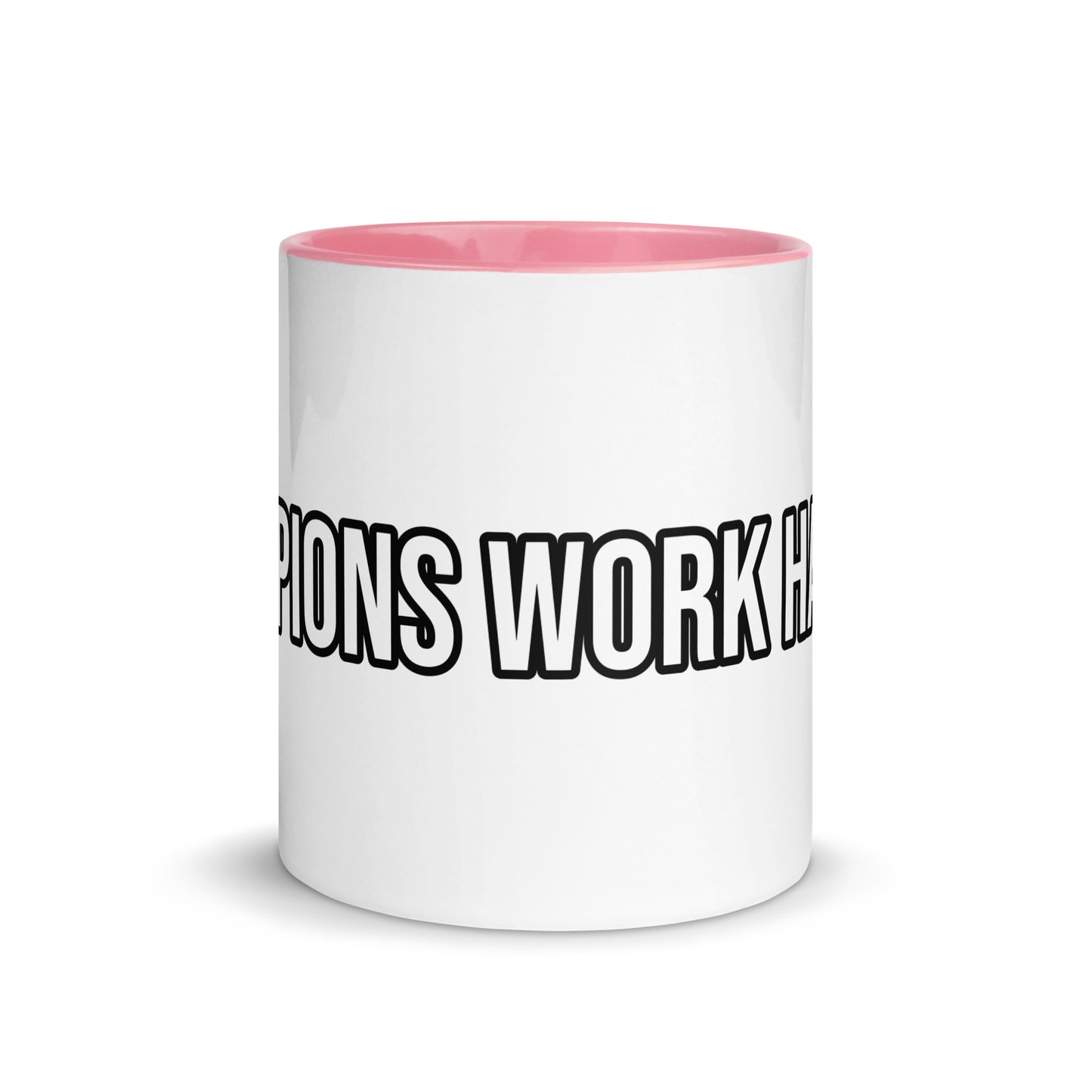 Champions Work Harder™ Sports and Business Inspiring Mug