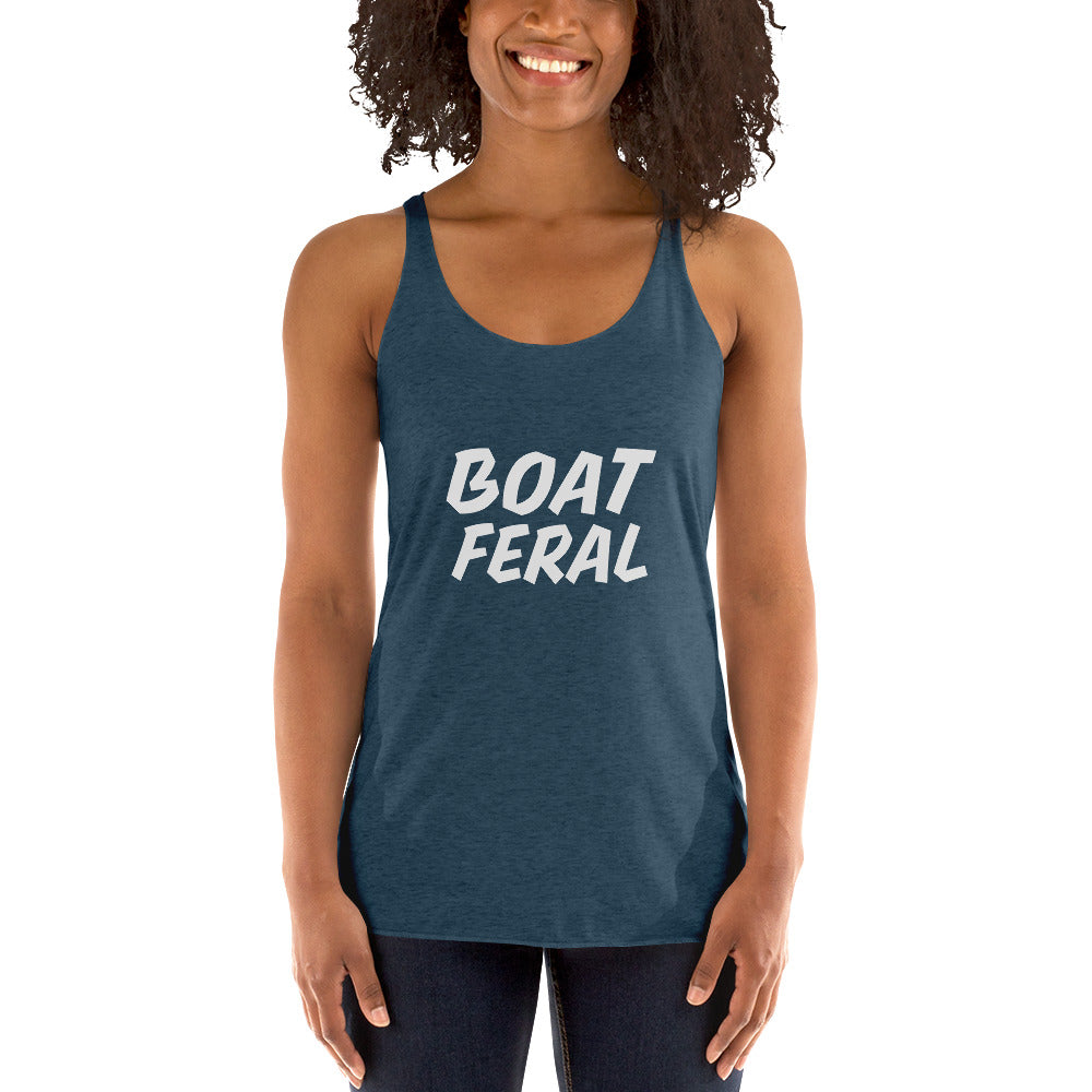 Boat Feral™ Women's Summer Racerback Tank Top