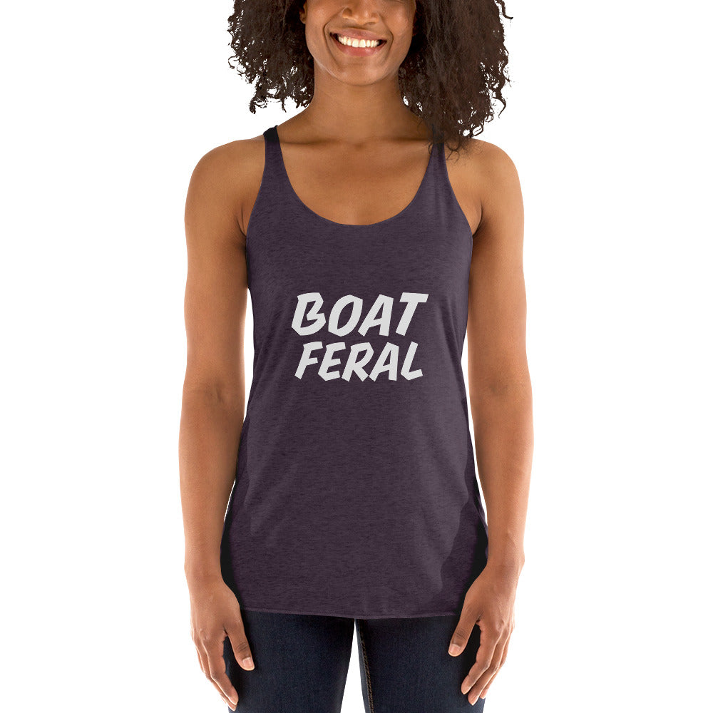 Boat Feral™ Women's Summer Racerback Tank Top