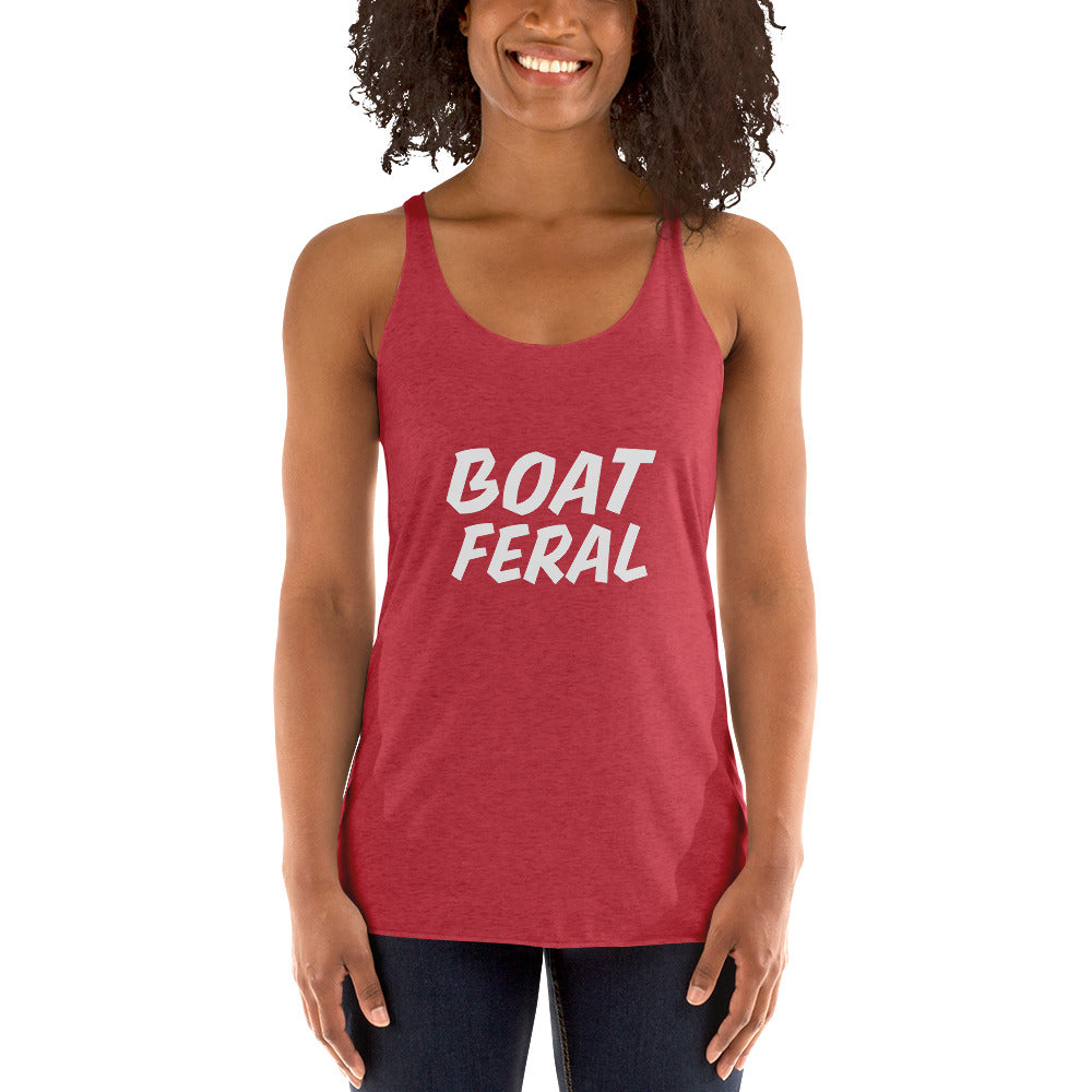 Boat Feral™ Women's Summer Racerback Tank Top