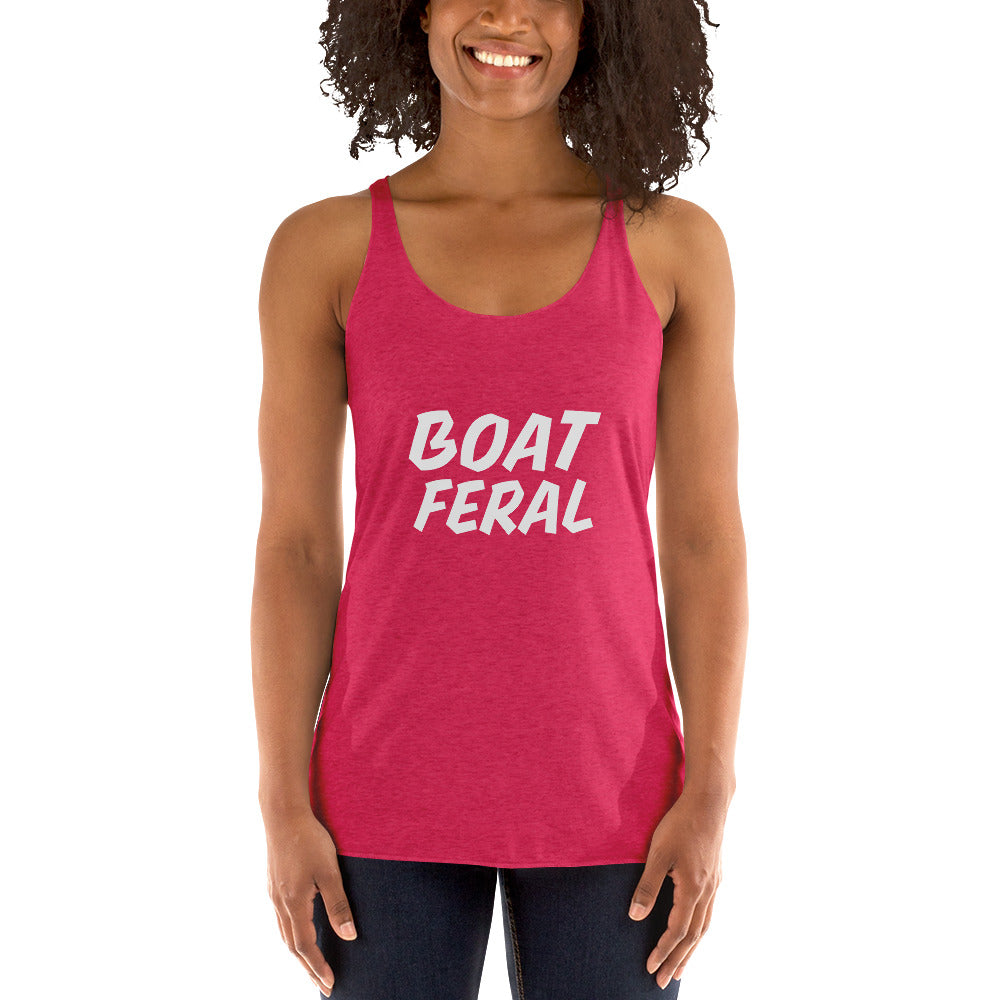 Boat Feral™ Women's Summer Racerback Tank Top