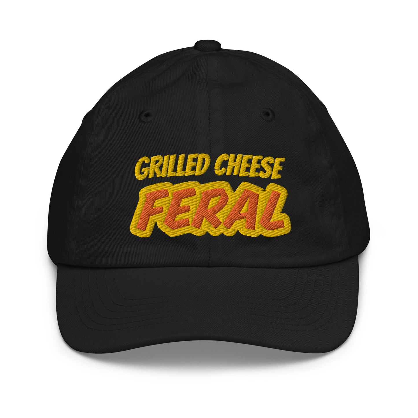 Grilled Cheese Feral™ Sandwich Fan Unisex Youth Ball Cap