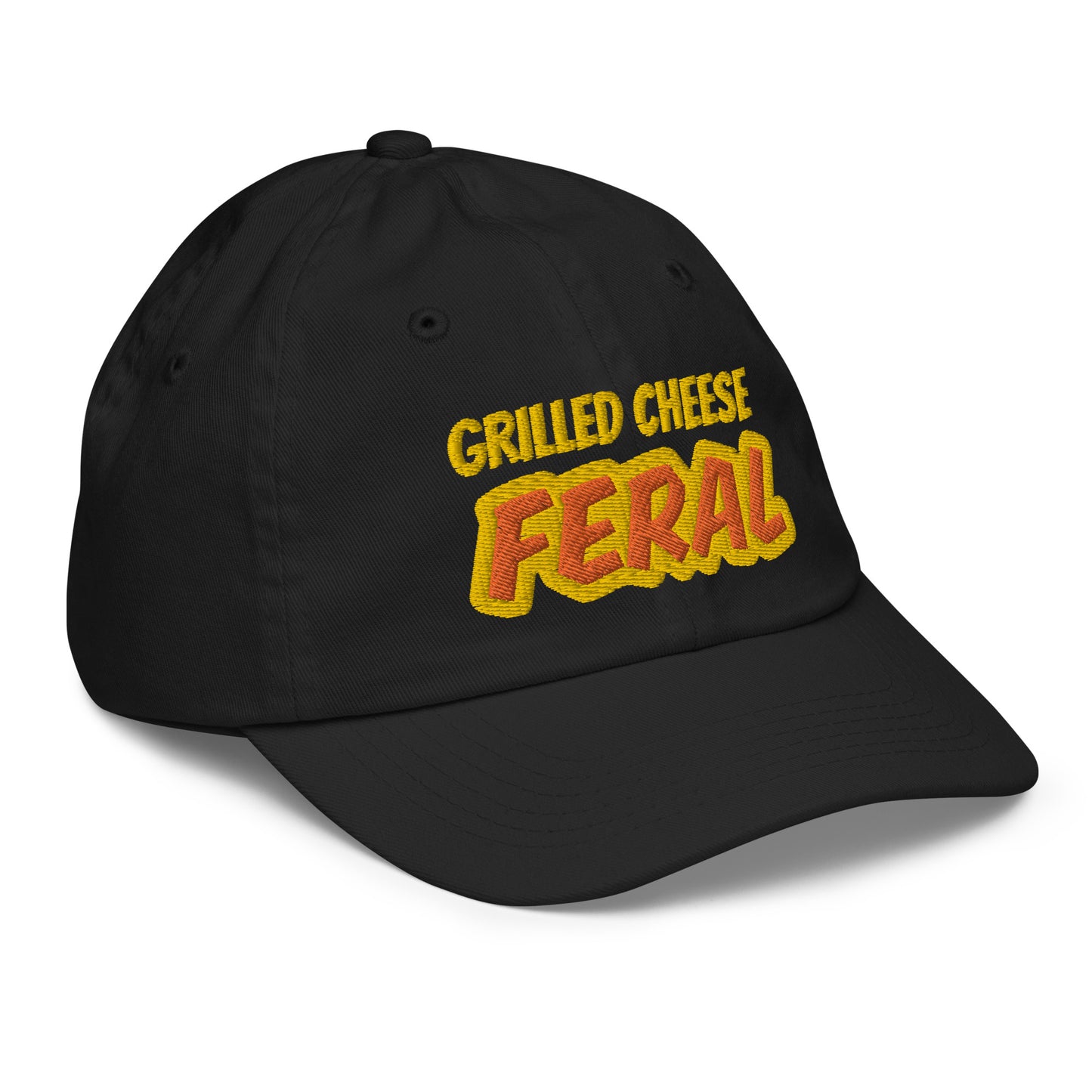 Grilled Cheese Feral™ Sandwich Fan Unisex Youth Ball Cap