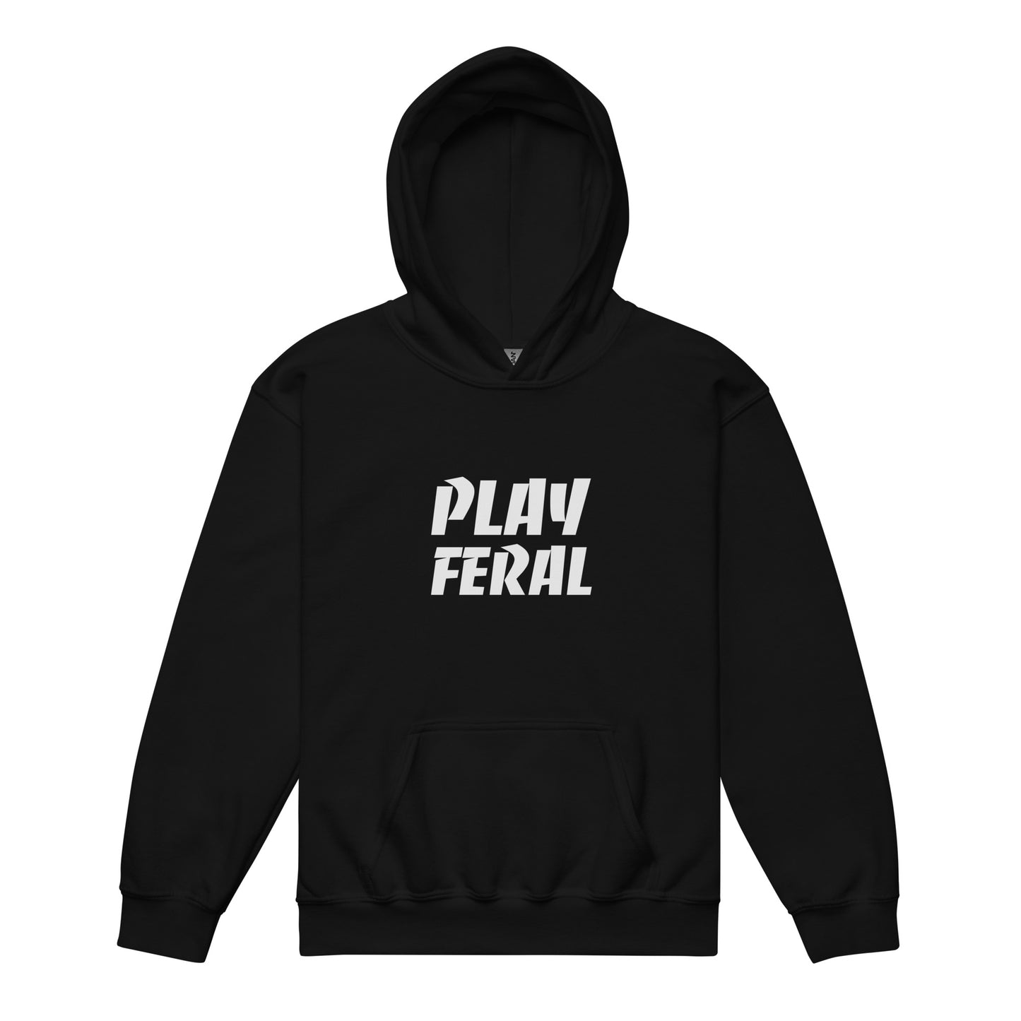 Play Feral unisex (for boys and girls) youth sports hoodies are for young players who play to the best of their abilites.