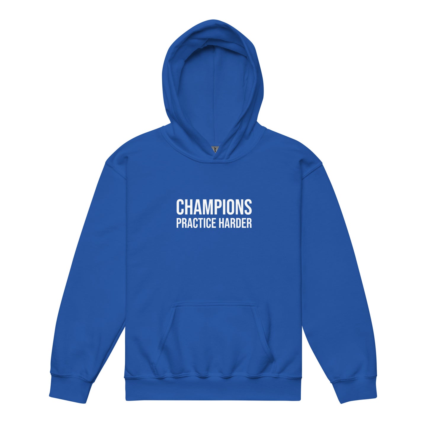 Champions Practice Harder™ Youth Sports Hoodie