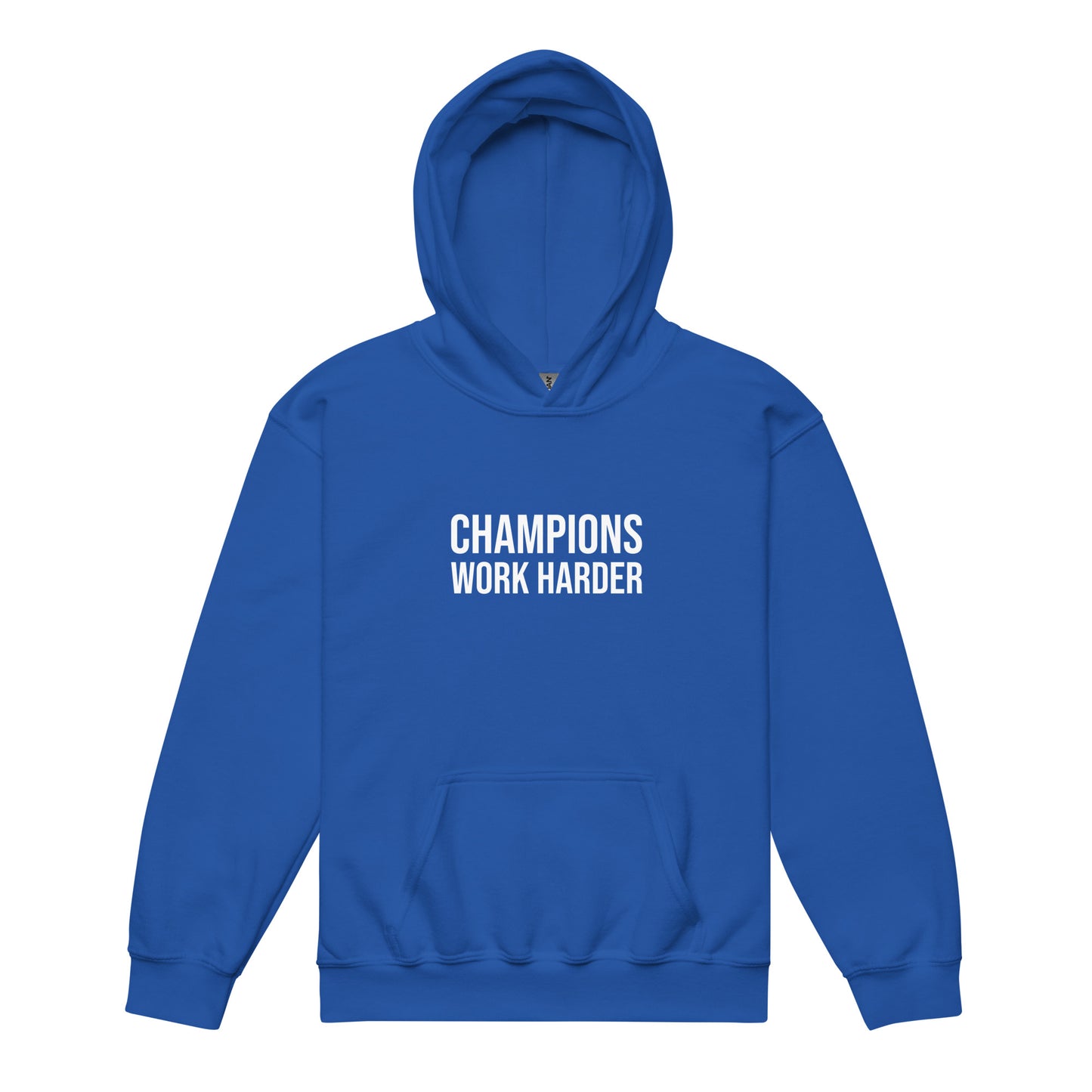 Champions Work Harder™ Youth Sports Hoodie