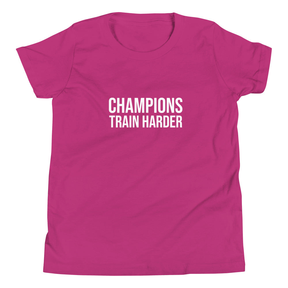 Champions Train Harder™ Youth Sports T-Shirt