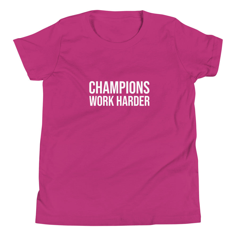 Champions Work Harder™ Youth Sports T-Shirt