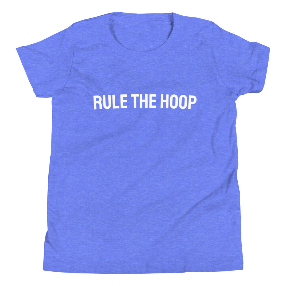 Rule The Hoop™ Unisex Youth Sports Basketball T-Shirt