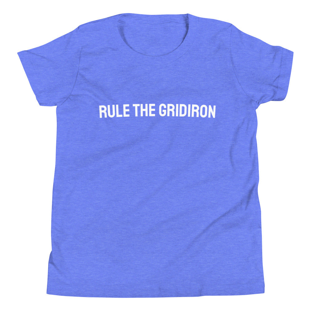 Rule The Gridiron™ Unisex Youth Sports Football T-Shirt