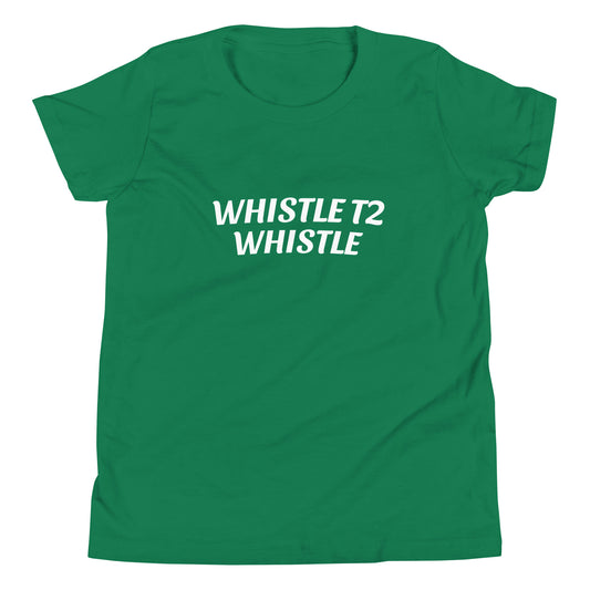 Whistle T2 Whistle unisex youth sports t-shirts are for all sports teams and players.