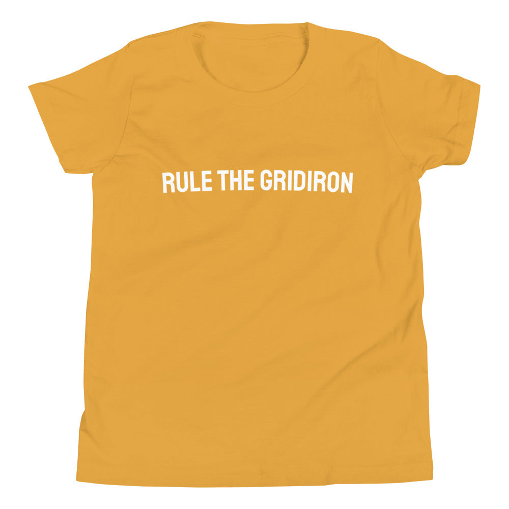 Rule The Gridiron™ Unisex Youth Sports Football T-Shirt