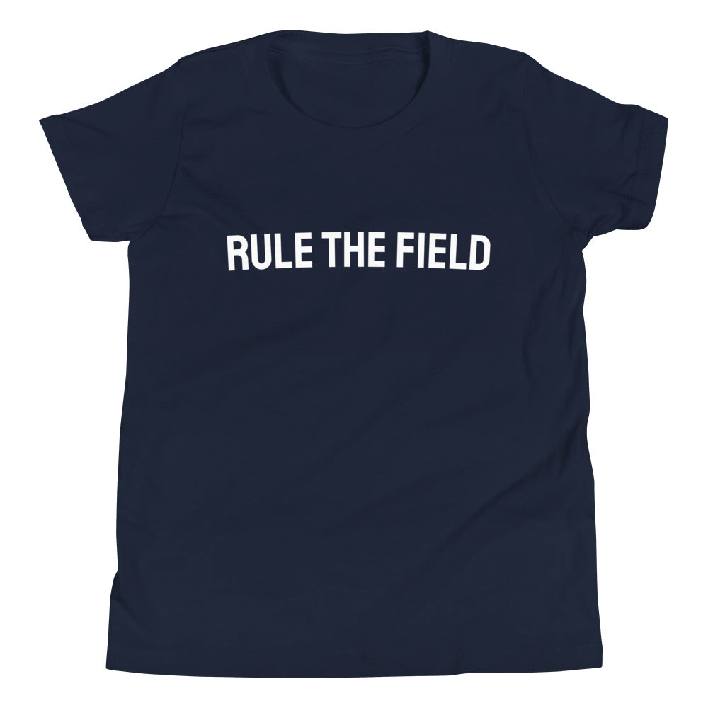 Rule The Field™ Unisex Youth Sports Baseball and Soccer T-Shirt