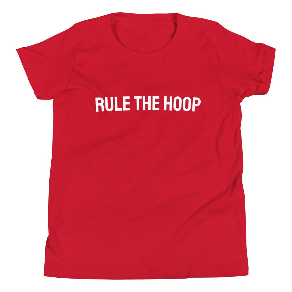 Rule The Hoop™ Unisex Youth Sports Basketball T-Shirt