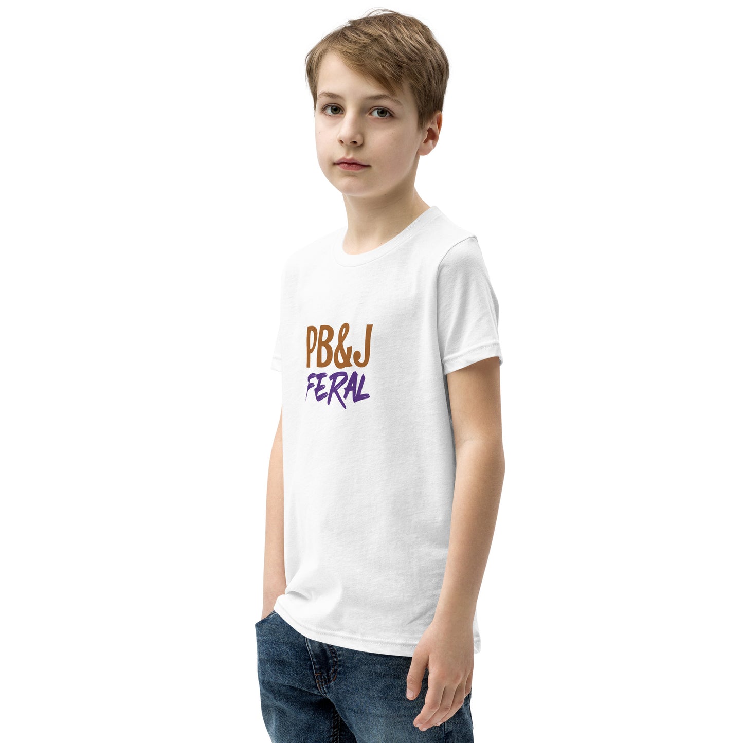 PB&J Feral™ Peanut Butter and Jelly Fan Youth Unisex T-Shirt